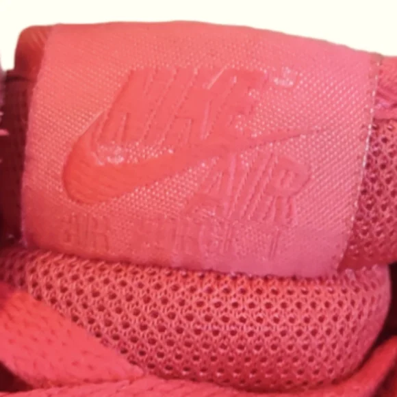 NIKE AIR FORCE 1 Hi Suede University Red Sz 8 Retro Vintage collectable - Picture 6 of 9